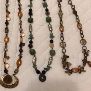 3 necklaces Premier and Napier